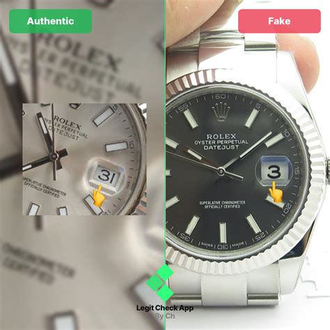 rolex fake vs real datejust|how to identify rolex watches.